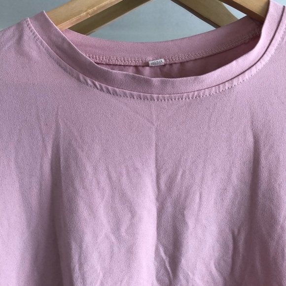 Yesstyle Pink Cropped Top - Picture 3 of 3